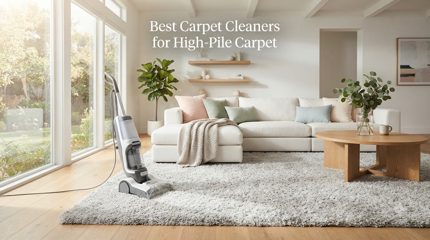 Best Carpet Cleaners for High-Pile Carpet