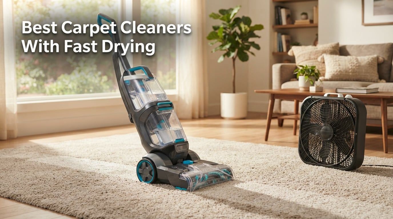 Best Carpet Cleaners With Fast Drying