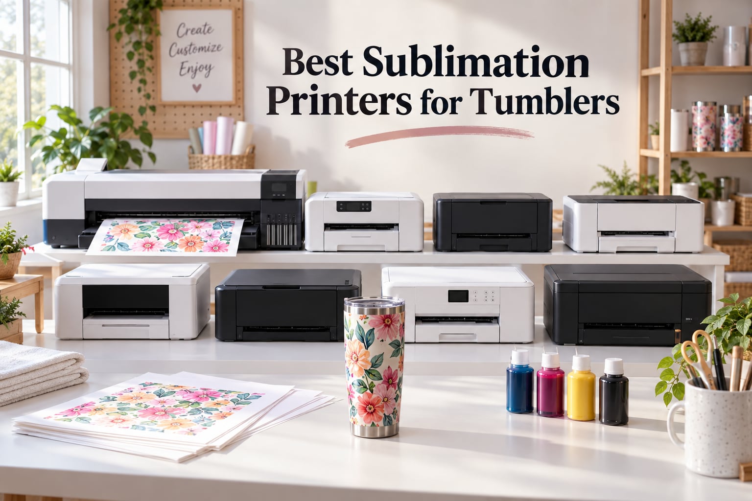 Best Sublimation Printers for Tumblers