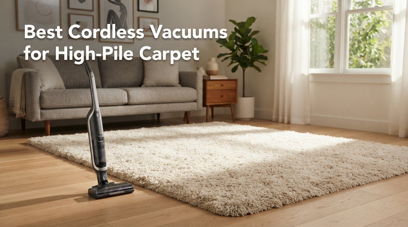 Best Cordless Vacuums for High-Pile Carpet