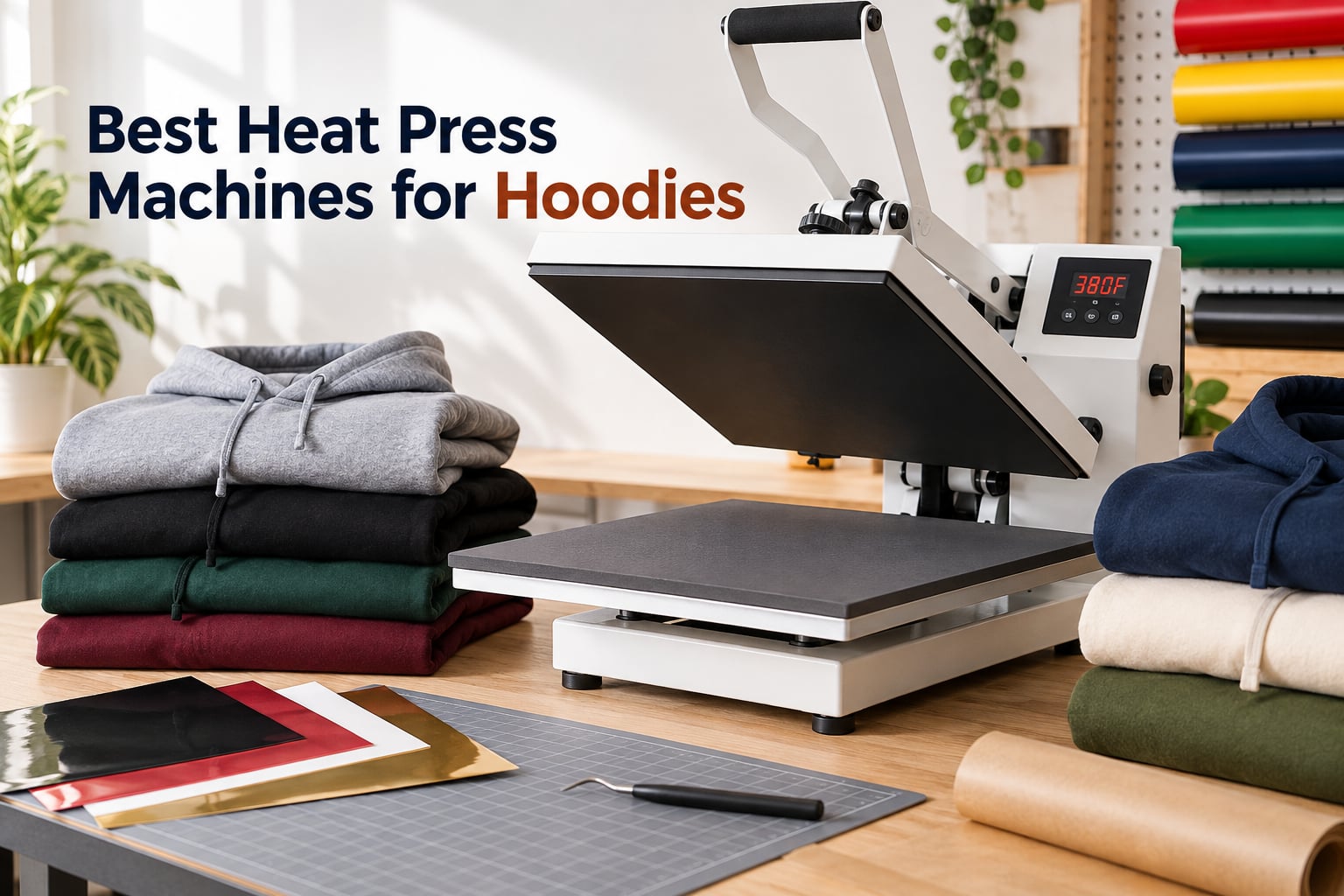 Best Heat Press Machines for Hoodies