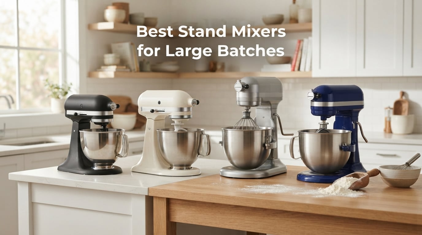 Best Stand Mixers for Large Batches