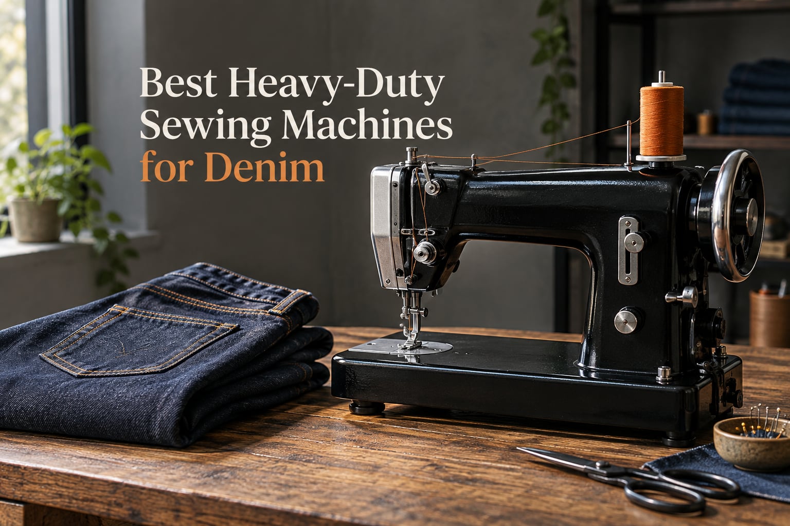 Best Heavy-Duty Sewing Machines for Denim