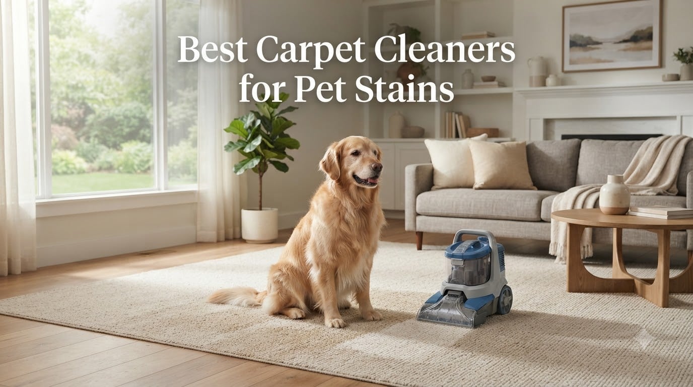 Best Carpet Cleaners for Pet Stains