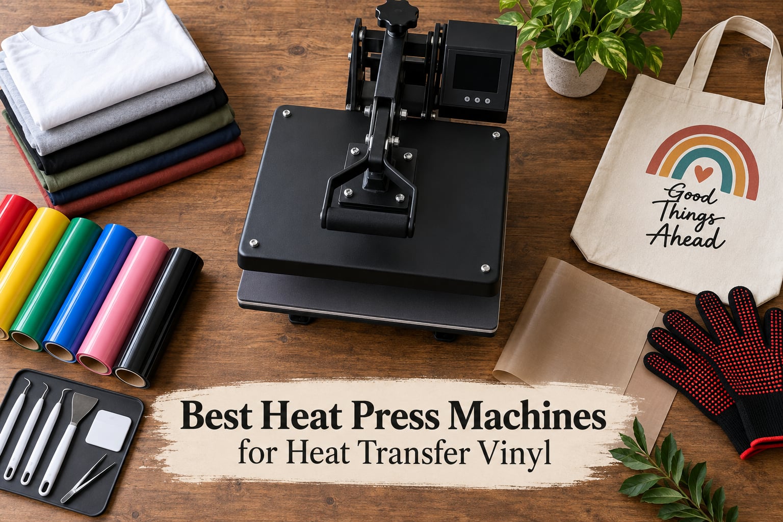 Best Heat Press Machines for Heat Transfer Vinyl