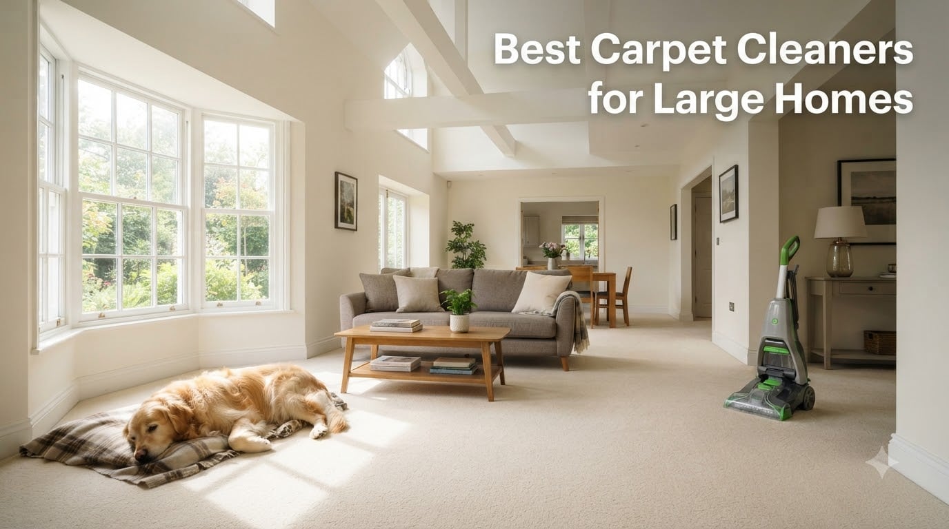 Best Carpet Cleaners for Large Homes