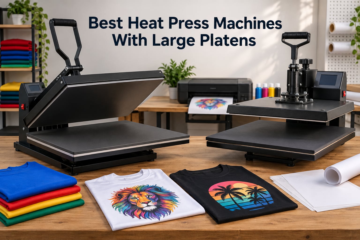 Best Heat Press Machines With Large Platens