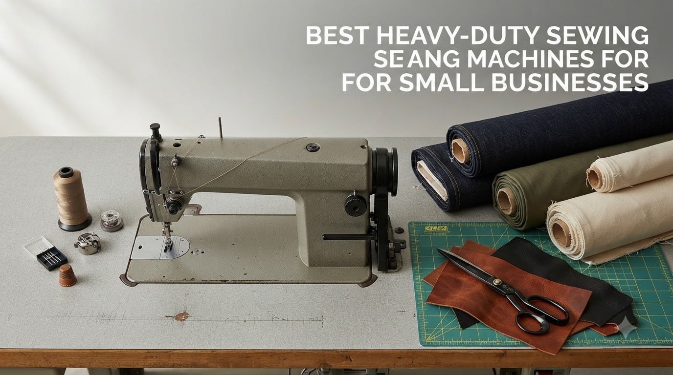 Best Heavy-Duty Sewing Machines for Small Businesses