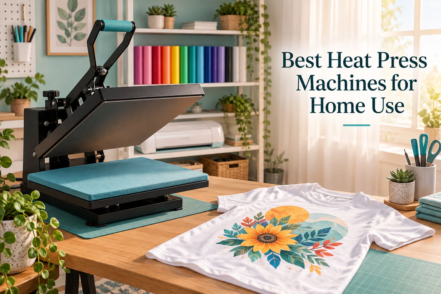 Best Heat Press Machines for Home Use