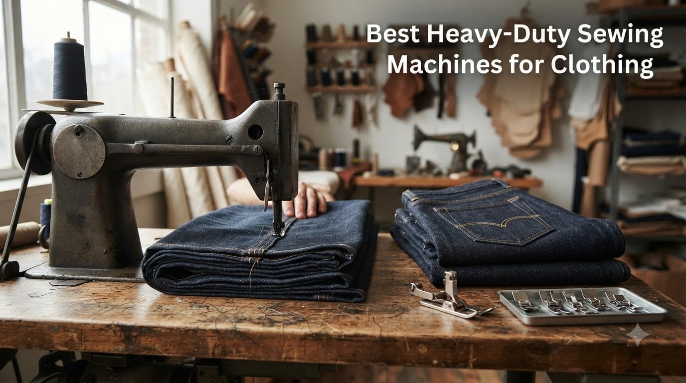 Best Heavy-Duty Sewing Machines for Clothing