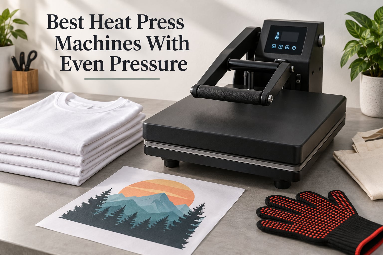 Best Heat Press Machines With Even Pressure